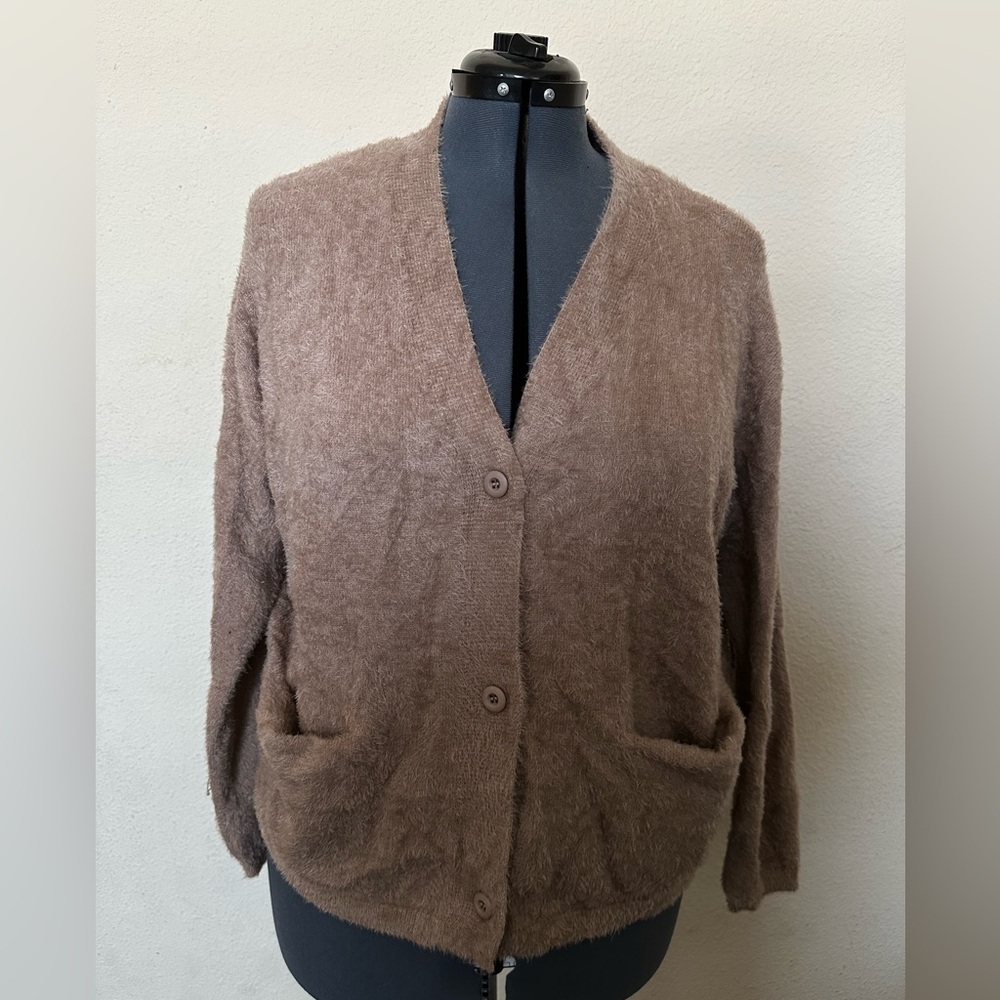 Cozy blanket cardigan